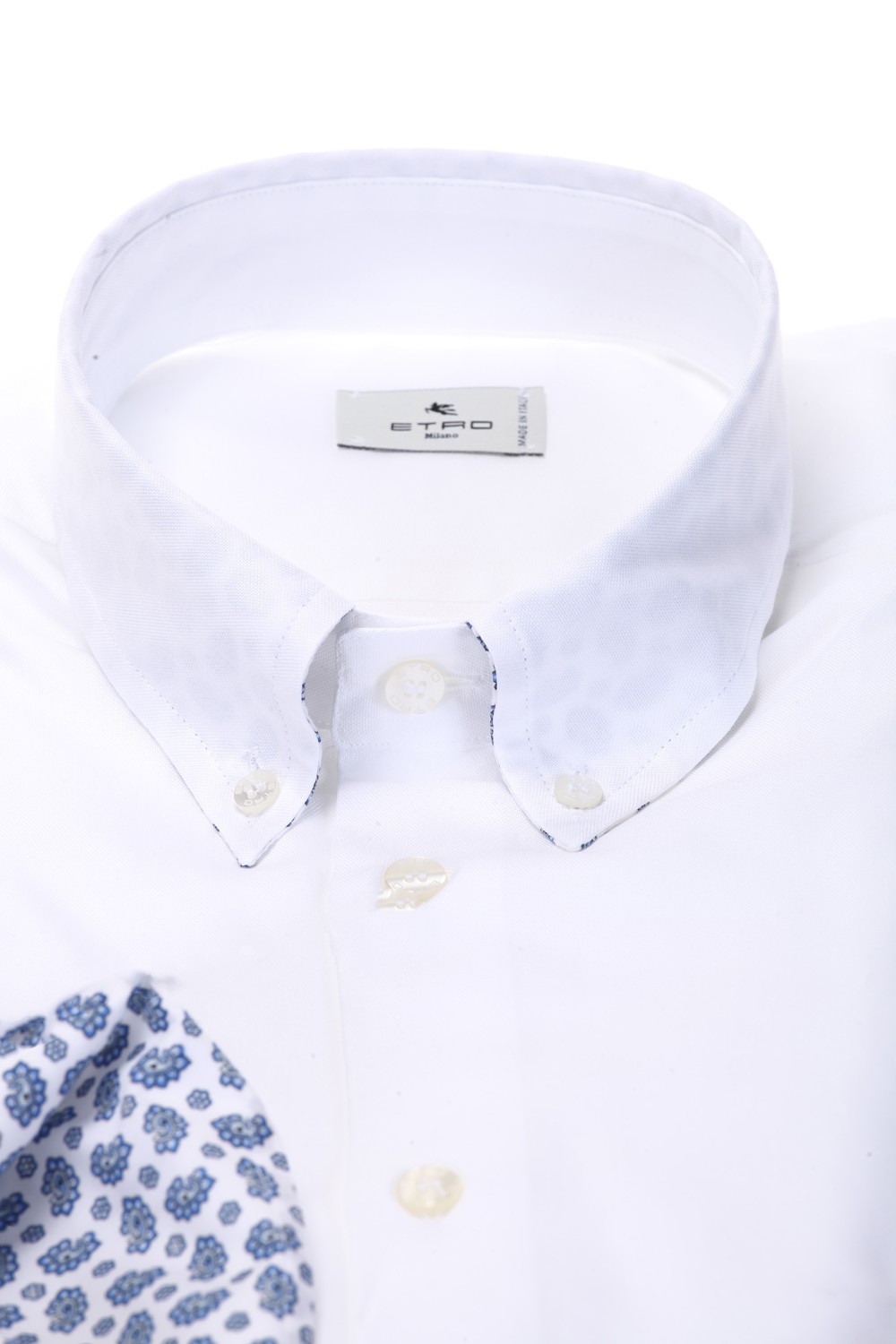 shop ETRO  Camicia: Etro camicia in cotone.
Polsini con doppio bottone.
Colletto button down.
Logo.
Composizione: 100% Cotone.
Fabbricato in Italia.. 1K964 8784-0990 number 826036